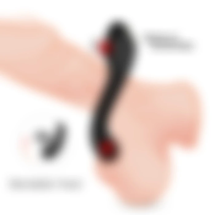 PRIME TOYS Veyron Şarjlı Güçlü Titreşimli Testis ve Klitoris Uyarıcı Vibratör Penis Yüzüğü - tdmarketim.com