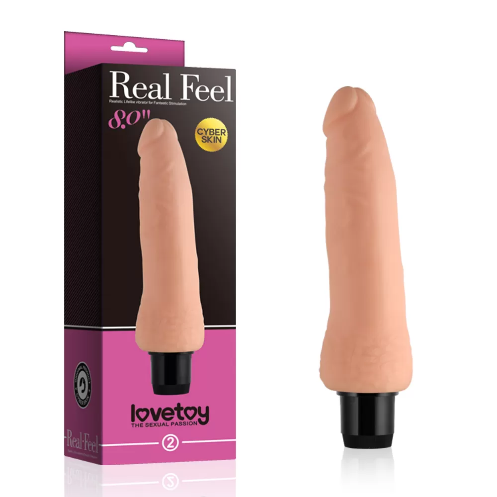 20 CM Cyberskin Classic Vibrator - Xtreme Feel - tdmarketim.com