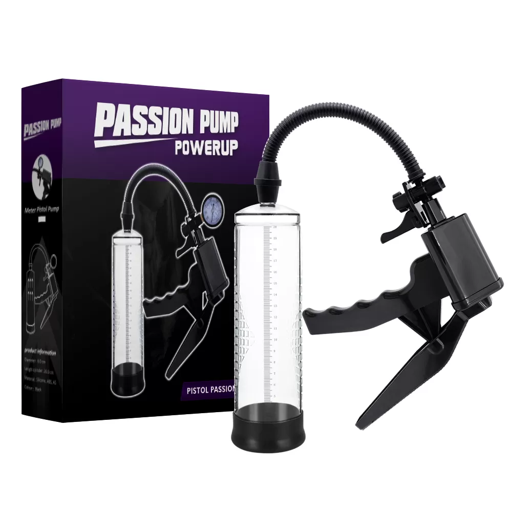 22 CM Passion Pump Pistol Tetikli Penis Pompası - tdmarketim.com