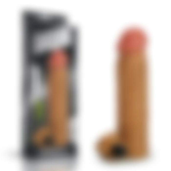 Ultra Gerçekci Klitoris Uyarıcılı Penis Kılıfı - Revolutionary Silicone Nature Extender - tdmarketim.com