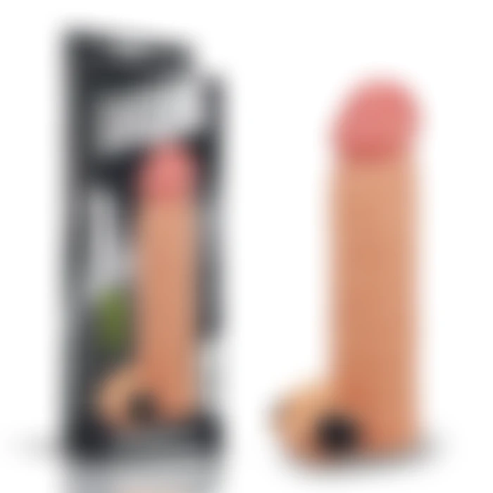 Ultra Gerçekci Klitoris Uyarıcılı Penis Kılıfı - Revolutionary Silicone Nature Extender - tdmarketim.com