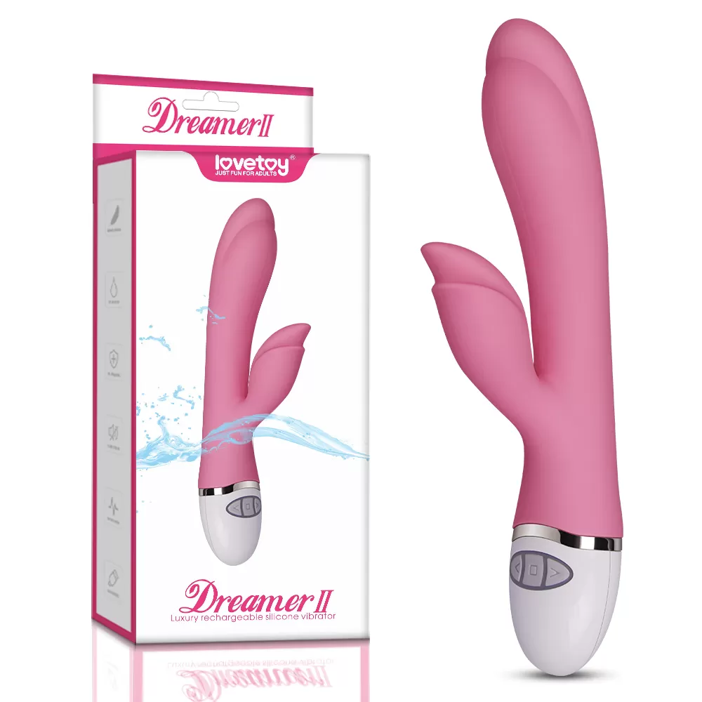 7 Modlu Şarjlı Klitoris Uyarıcılı Vibratör - Dreamer II Rechargeable Vibratör - tdmarketim.com