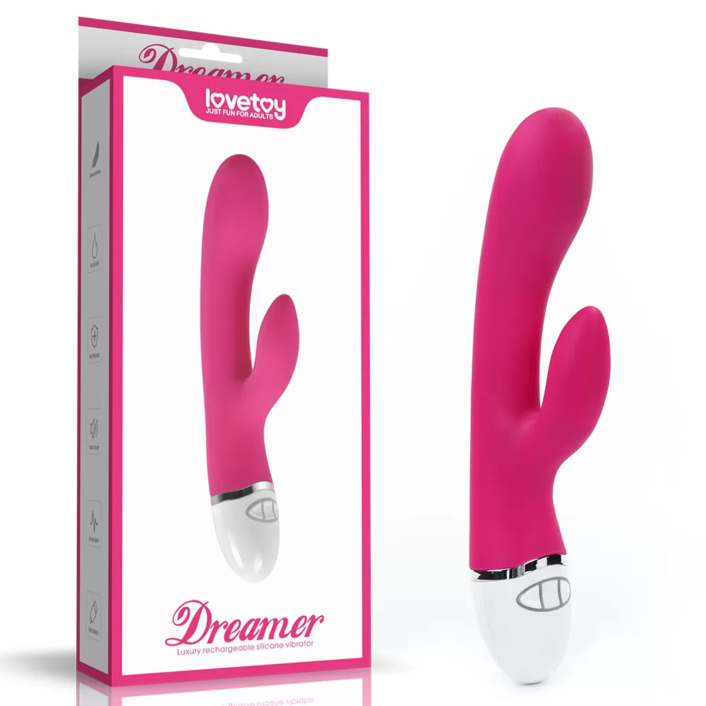 7 Modlu Şarjlı Klitoris Uyarıcılı Vibratör - Dreamer Rechargeable Vibratör - tdmarketim.com