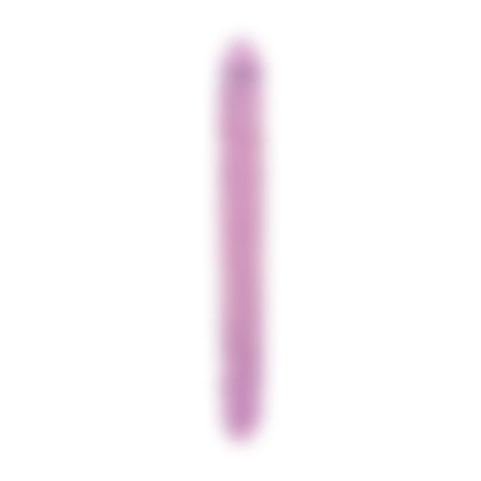 UNIQUE Realistik Dokuda Çift Taraflı Dildo Çift Uçlu Gerçekçi Yapay Penis 34 CM - Mor - tdmarketim.com