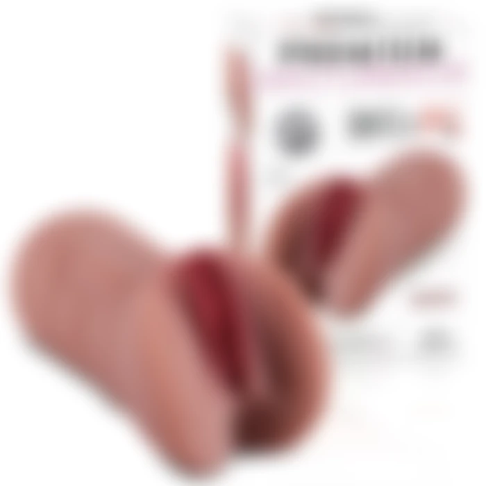 Premium Masturbator Elena - Realistik Dokulu Melez Anal Vajinal 2 in 1 Titreşimli Suni Vajina - tdmarketim.com