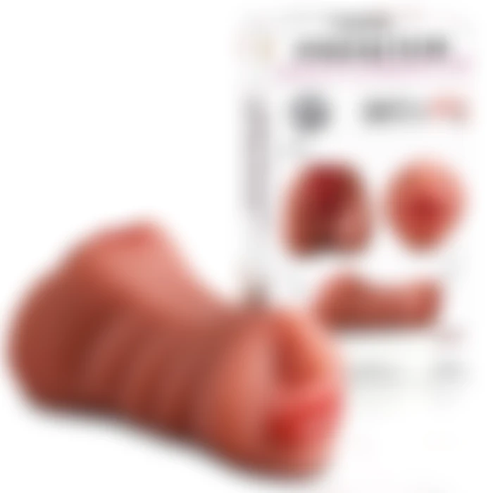 Premium Masturbator Daria - Realistik Dokulu Oral Anal Vajinal 3 in 1 Titreşimli Suni Vajina - tdmarketim.com