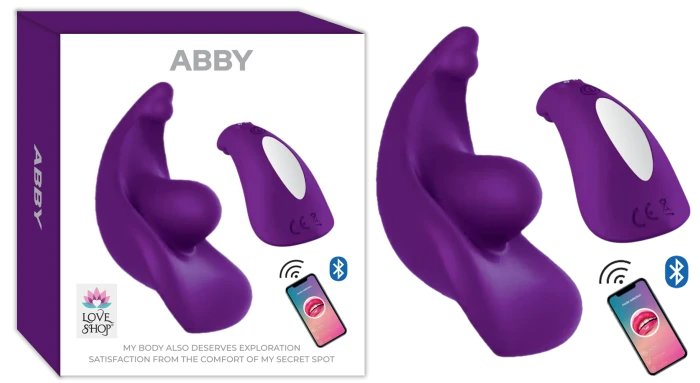 Abby Klitoris Uyarıcılı Vibratör Telefon Uygulamalı 12 Modlu - Pembe - tdmarketim.com