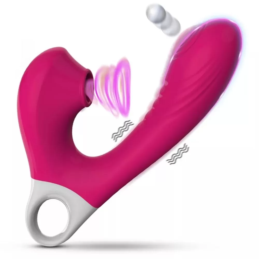 AIWEI PRO G-Spot Tapping ve Klitoris Emiş Güçlü 2 in 1 Vibratör - tdmarketim.com
