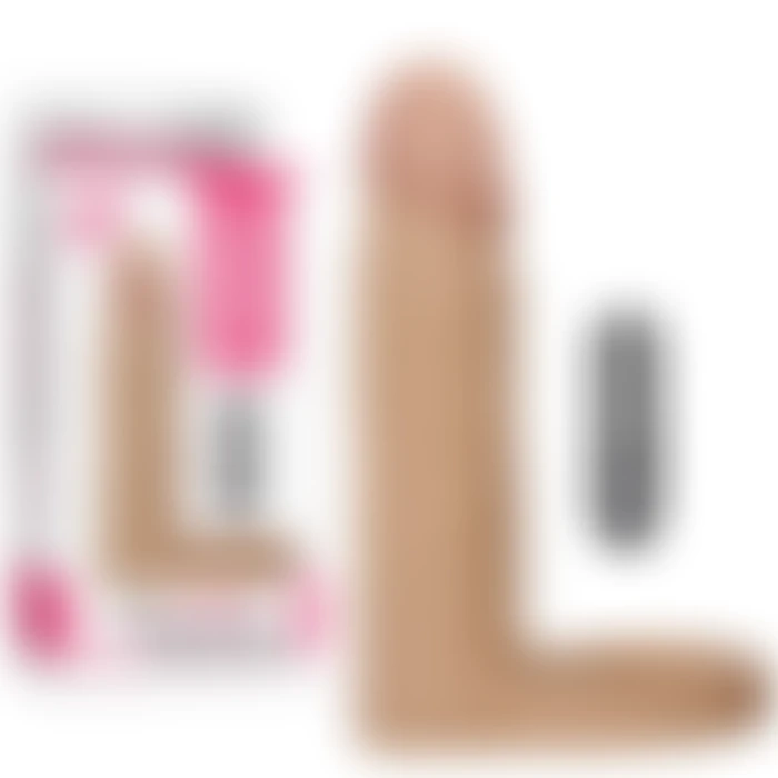 15 CM Geliştirilmiş Doku Penis Halkalı Titreşimli Anal Penetratör - The Ultra Soft Dude - tdmarketim.com