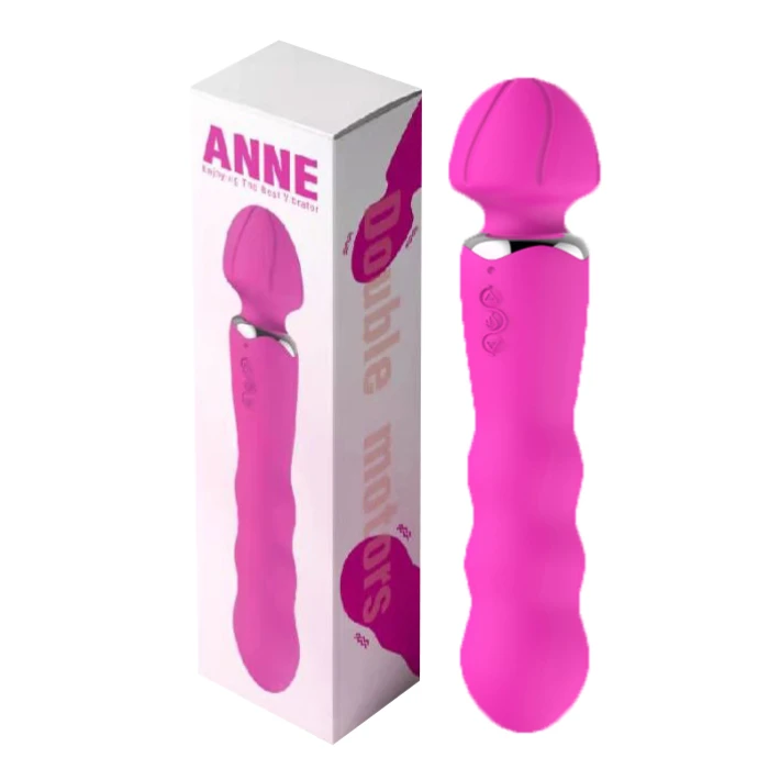 Anne Double Motors Çift Taraflı Vibratör Çift Motorlu - Pembe - tdmarketim.com