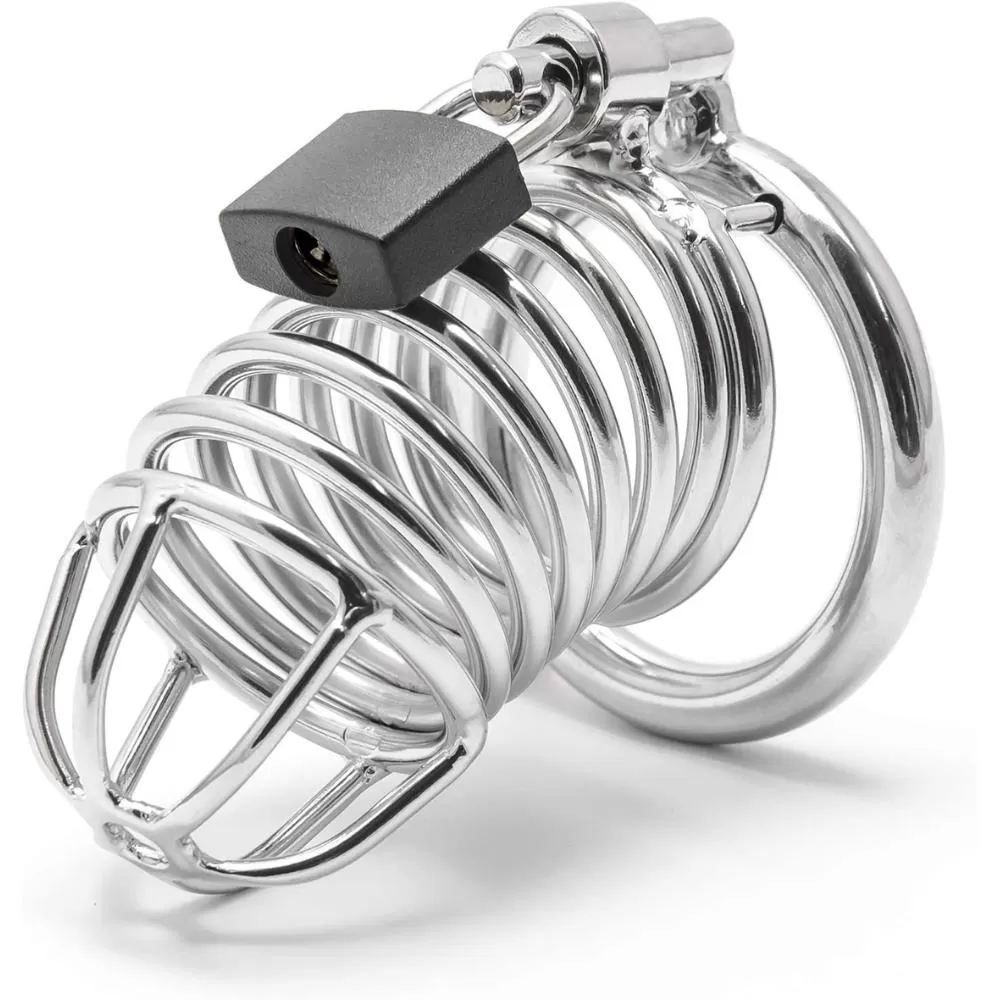 ANNULUS Chastity Cage Metal Kilit Penis Esaret Kafesi - tdmarketim.com