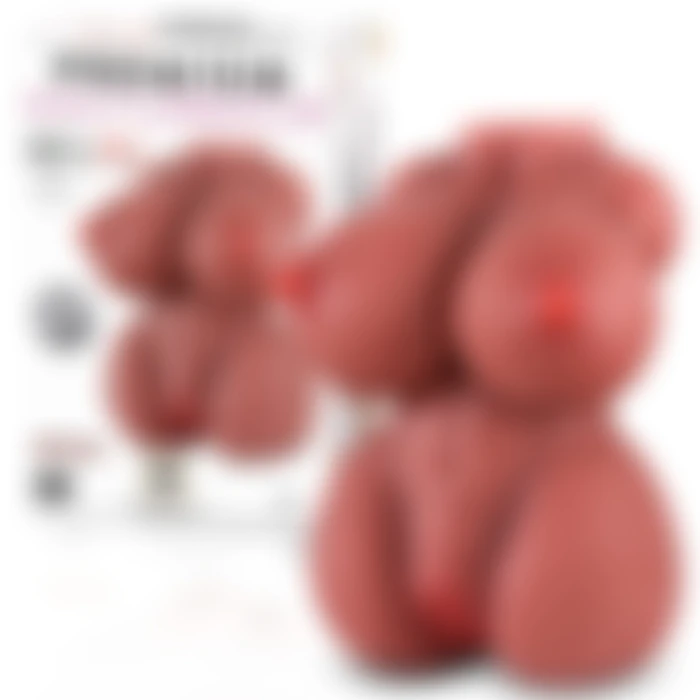 Premium Masturbator Abby - Cep Tipi Realistik Manken Büyük Göğüslü Realistik Melez Titreşimli Vajina - tdmarketim.com