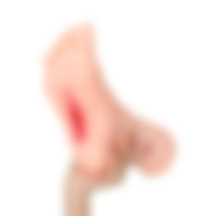 Premium Masturbator - Gerçekçi Et Dokusunda Titreşimli Suni Vajina Ayak Fetişi Mastürbatör - 38 Numara Sol Ayak - tdmarketim.com
