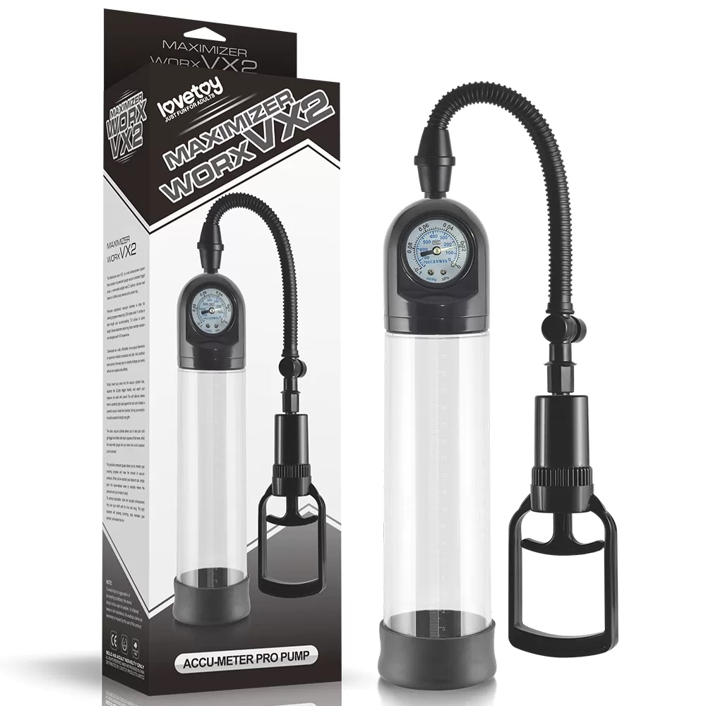 Barometreli Lüks Penis Pompası - Maximizer Worx VX2 - tdmarketim.com
