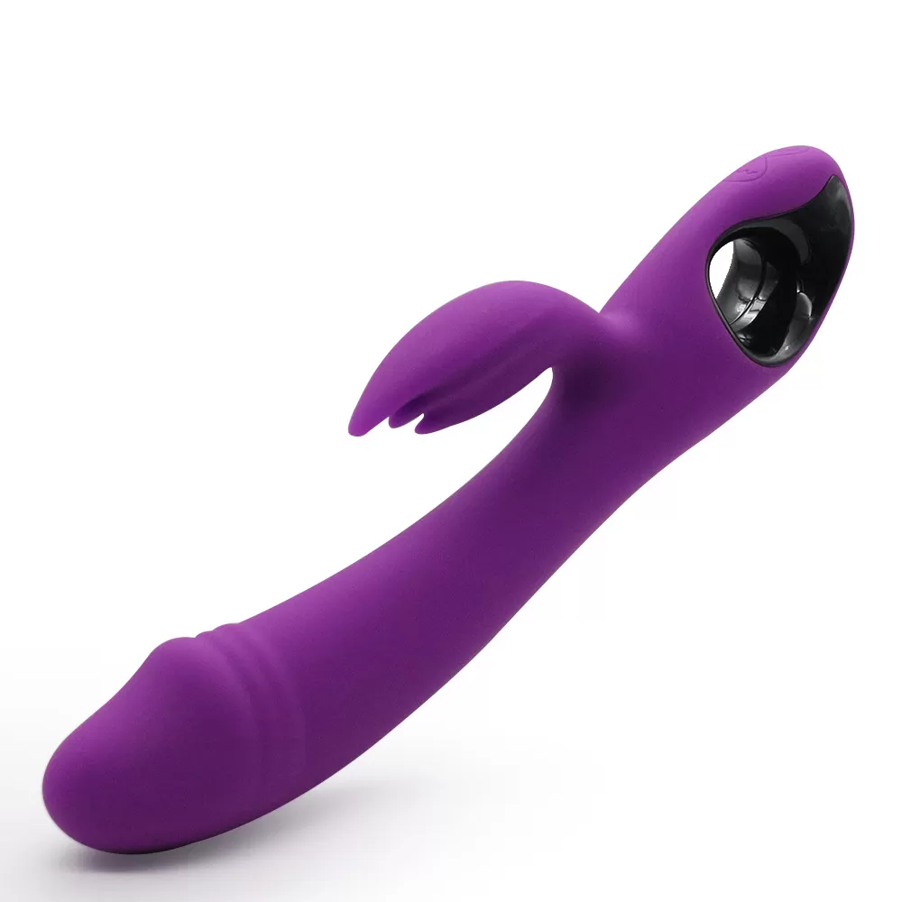 BRACE Tutma Halkalı G-Spot ve Klitoris Uyarıcı 2 in 1 Dildo Vibratör - tdmarketim.com
