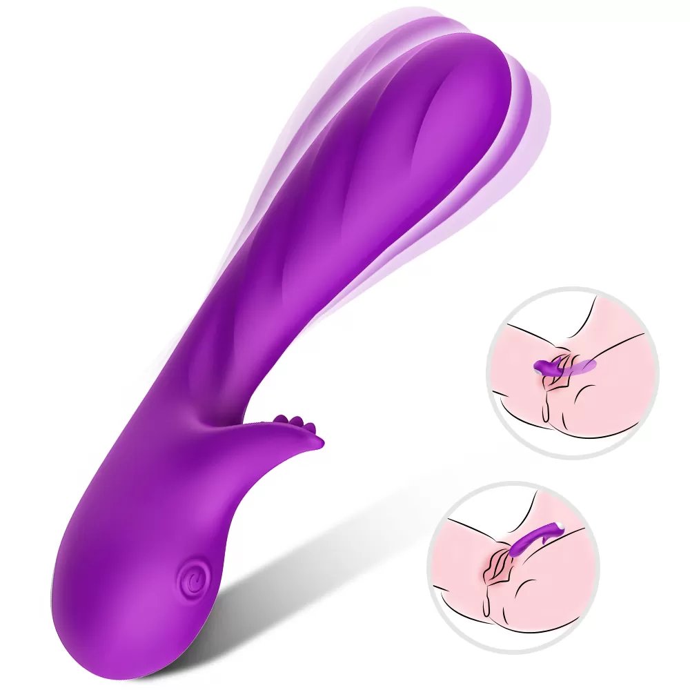 PRIME TOYS Brutal Max Klitoris ve G Nokta Uyarıcı Su Geçirmez Vibratör - Mor - tdmarketim.com