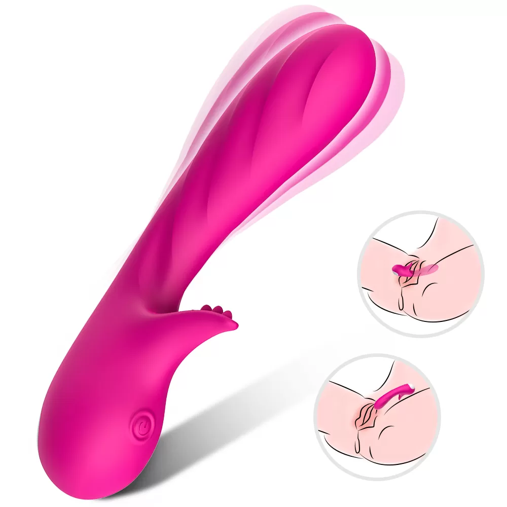 PRIME TOYS Brutal Max Klitoris ve G Nokta Uyarıcı Su Geçirmez Vibratör - Pembe - tdmarketim.com