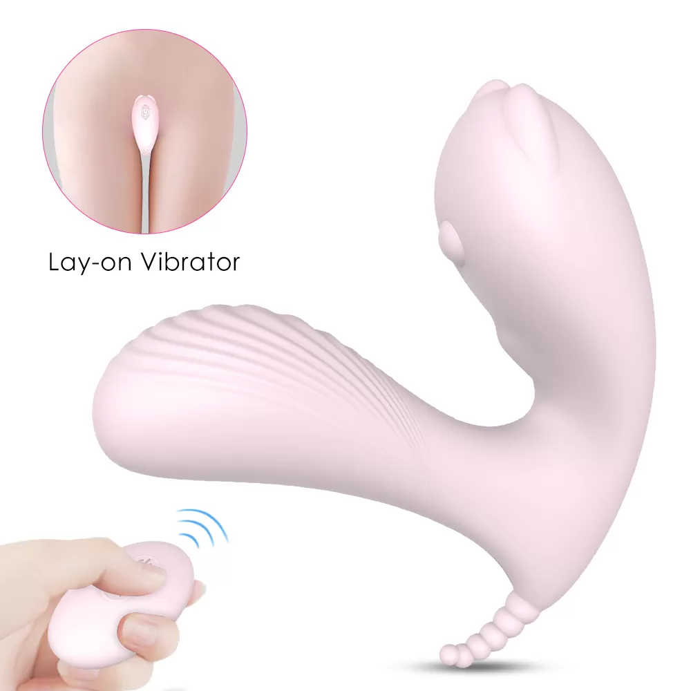 CARA Kablosuz Kumandalı Yenilikçi Tasarım Giyilebilir 3 in 1 Lay-On Vibratör - tdmarketim.com