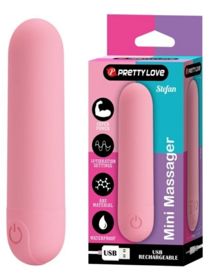 Mini Massager Bullet Vibratör Pembe - Şimdi Satın Alın - tdmarketim.com