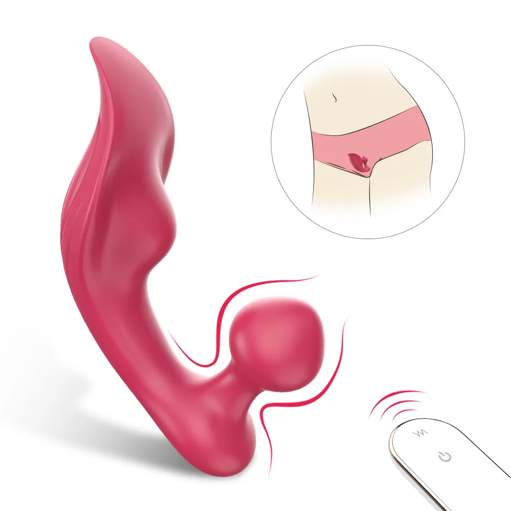 CHOMPTER RCT Kablosuz Kumandalı Lay On Anal Vajinal Uyarıcı Giyilebilir 2 in 1 Vibratör - tdmarketim.com
