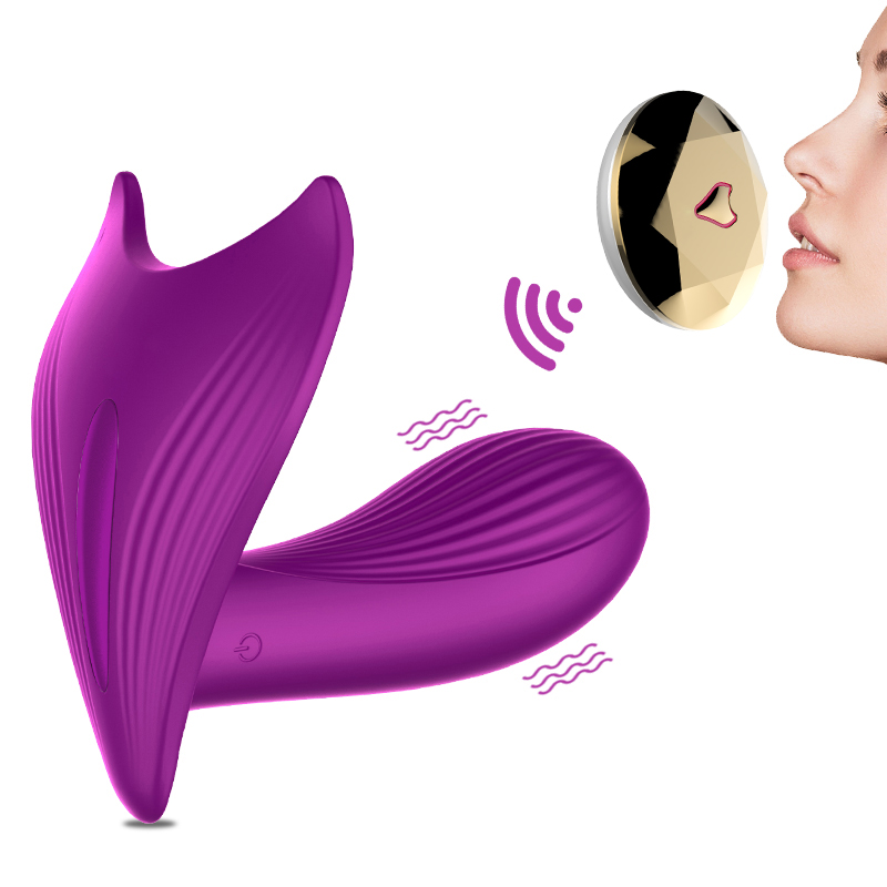 Cute M1 - Şarjlı Uzaktan Kumanda ve Ses Kontrollü Akıllı Isıtmalı G-Spot ve Klitoris Uyarıcı Giyilebilir Vibratör - tdmarketim.com