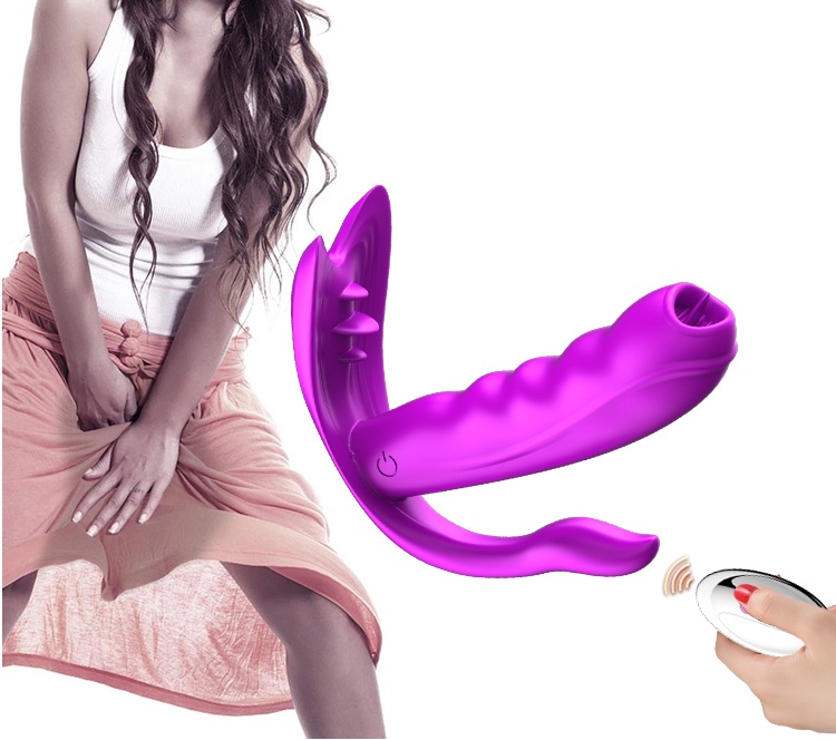Cute M5 - Şarjlı Kumandalı Akıllı Isıtmalı G-Spot ve Klitoris Uyarıcı Dil Hareketli Giyilebilir 3 in 1 Anal Vibratör - tdmarketim.com
