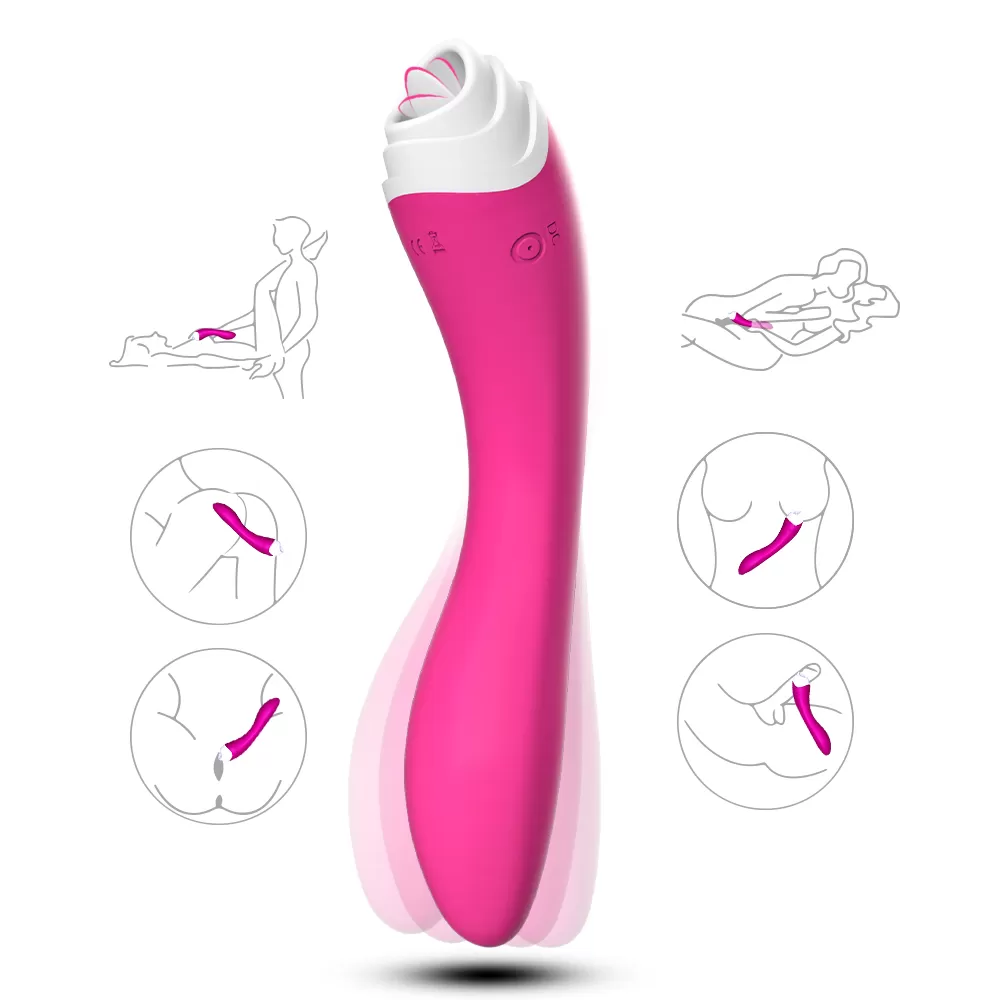FAIRYLAND 9+9 Modlu Klitoris ve G-Spot Uyarıcı 2 in 1 Dil Vibratör - Pembe - tdmarketim.com