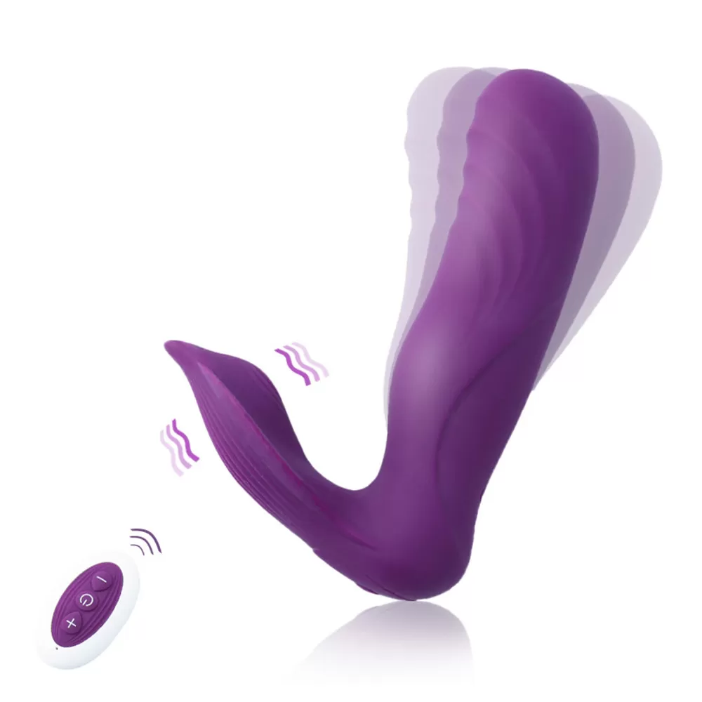 FEBIA Kablosuz Kumandalı G-Spot ve Klitoris Uyarıcı Külot İçi Giyilebilir 2 in 1 Vibratör - tdmarketim.com