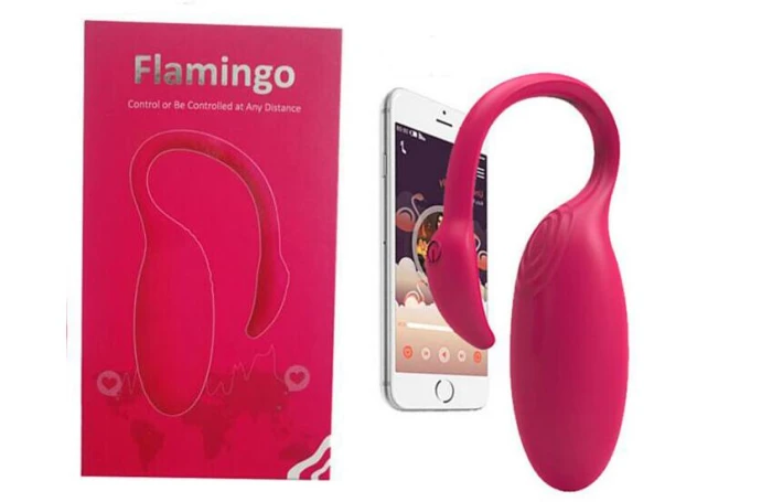 Flamingo Mini Vibratör Telefon Uygulamalı USB Şarjlı Su Geçirmez - tdmarketim.com