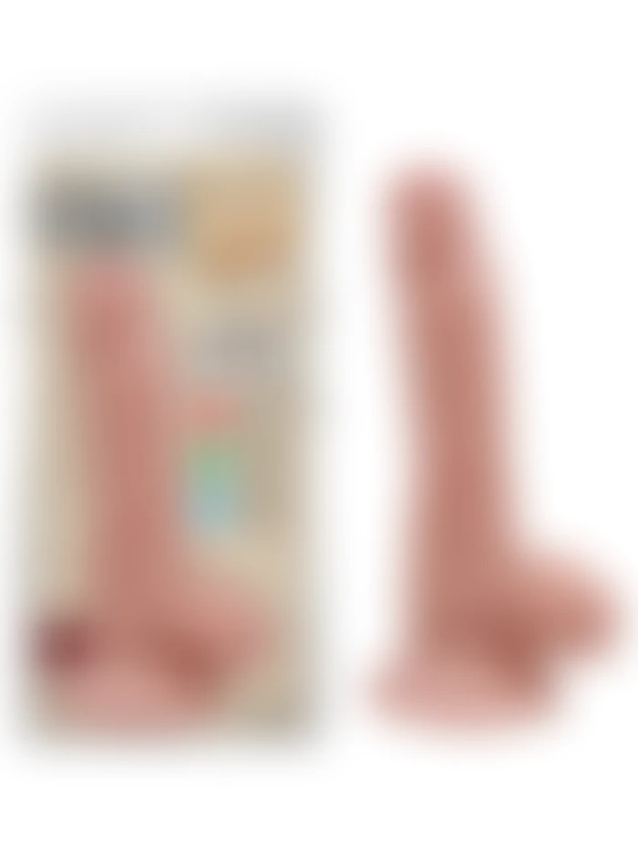 Gerçekçi Kıkırdaklı Dildo - 18.6cm Ten Rengi TD Market - tdmarketim.com