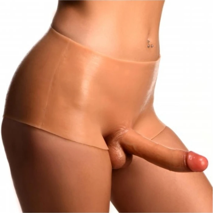 Gerçekçi Dildo Pantolon: Yüksek Kaliteli Silikon Malzemeden Üretilmiş Büyük Boy Strapon - tdmarketim.com