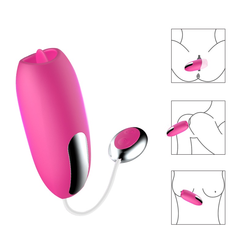 J100 - Şarjlı Akıllı Isıtmalı G-Spot ve Klitoris Uyarıcı Dil Hareketli Vibratör Giyilebilir Vajinal Top - tdmarketim.com