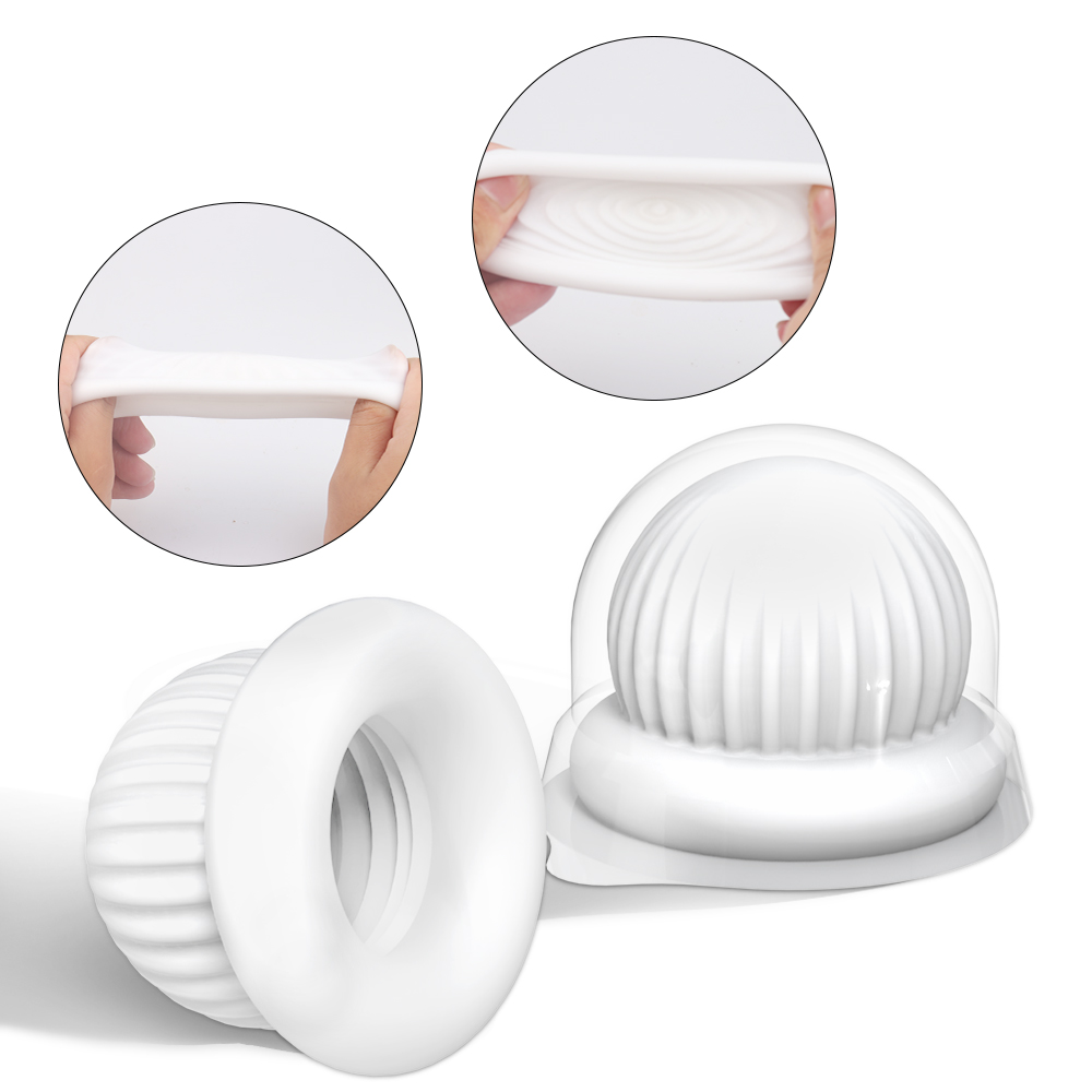 Jelly 3 Çok Kullanımlı Prezervatif Tırtıklı Silikon Penis Başı Kılıfı - tdmarketim.com
