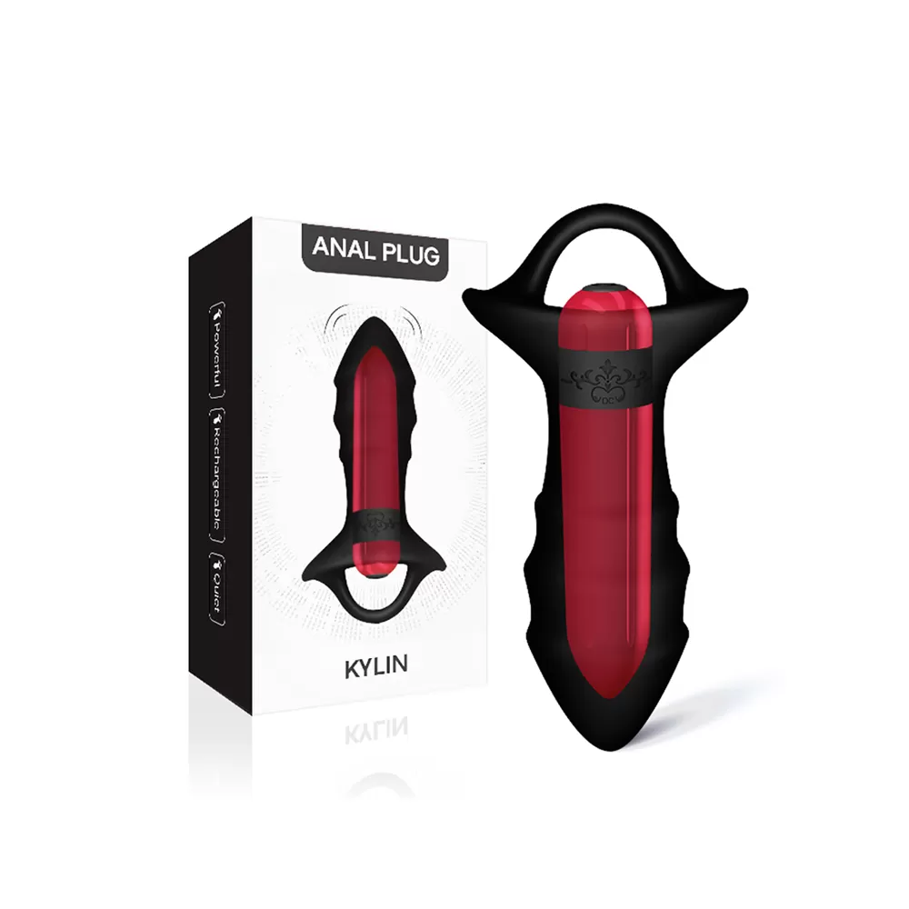 KYLIN Usb Şarjlı 9 Modlu Anal Vibratör - Siyah - tdmarketim.com