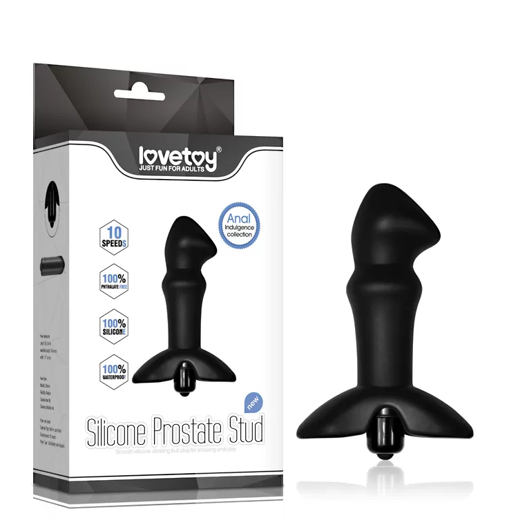 Lovetoy Anal Prostat Vibratör - Silicone Prostate Stud - tdmarketim.com
