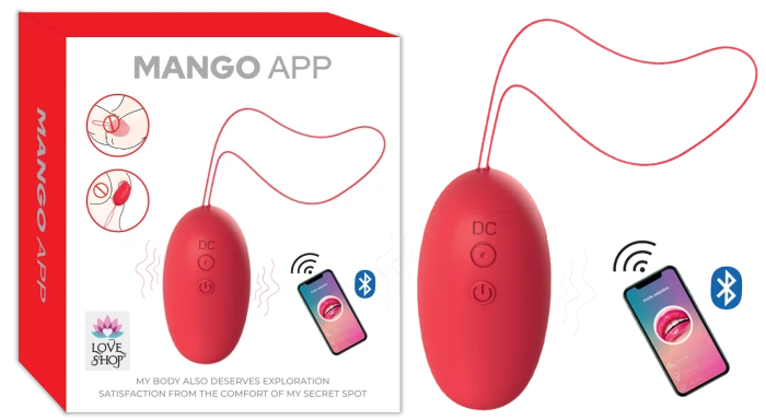 Mango Klitoris Uyarıcılı Vibratör Telefon Uygulamalı Çift Motorlu - tdmarketim.com