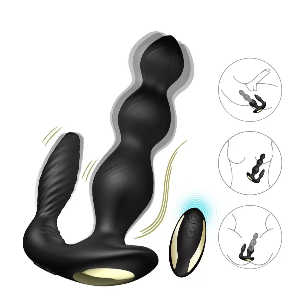 MAXFUN Kablosuz Kumandalı Usb Şarjlı 2 in 1 Vibratör - tdmarketim.com