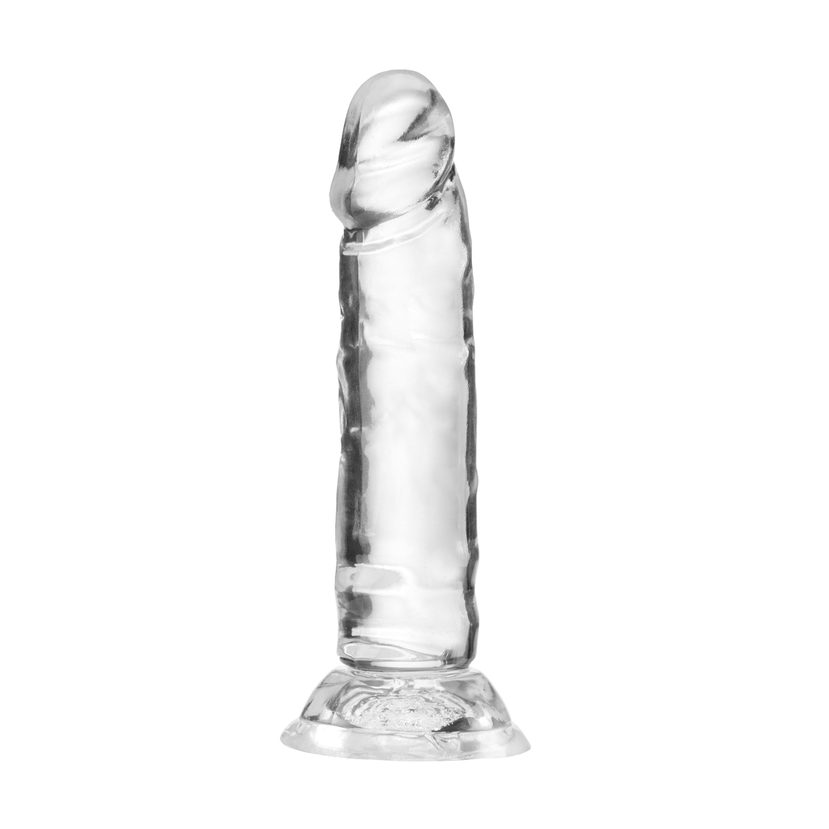 MYST COLOR Dildo Realistik Jel Dokuda Testissiz Ultra Yumuşak Şeffaf Mini Yapay Penis 13 CM - tdmarketim.com