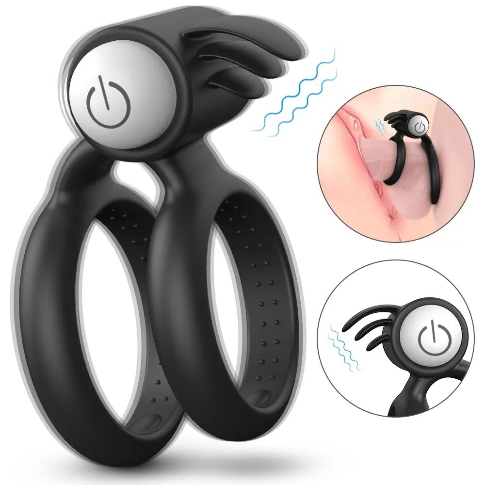 Nightcrawler Klitoris Uyarıcı Vibrator Güçlü Titreşimli Testis Halkalı Penis Yüzüğü - tdmarketim.com