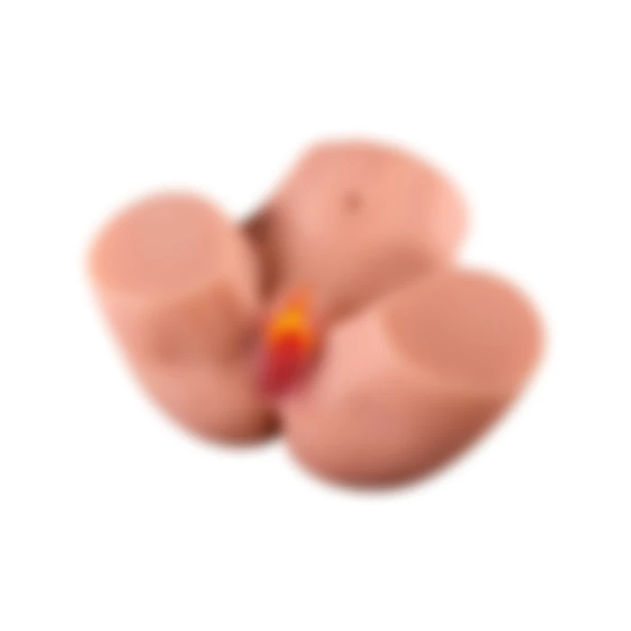 Realistik Anal Vajinal 2 in 1 Mega Boy Titreşimli Isıtmalı Suni Kalça Vajina 15 KG TD Market - tdmarketim.com