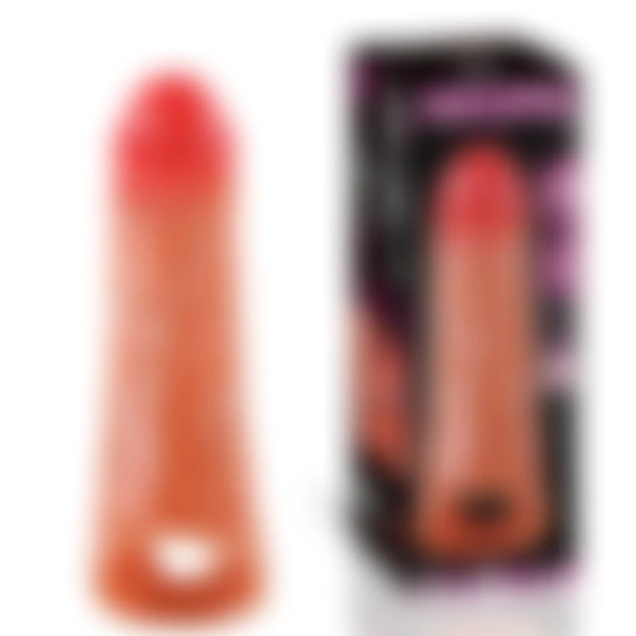MAX LEVEL Nature Extender Eric - Uzaktan Kumandalı Şarjlı Güçlü Titreşimli Ultra Realistik Uzatmalı Penis Kılıfı - tdmarketim.com