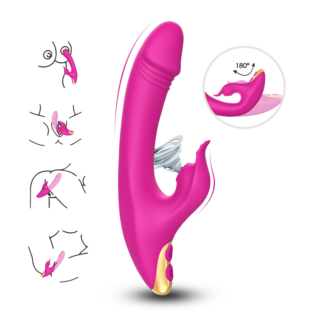 PRIME TOYS Amant Şarjlı G Spot Uyarıcı ve Klitoris Emiş Güçlü Rabbit Vibratör - tdmarketim.com