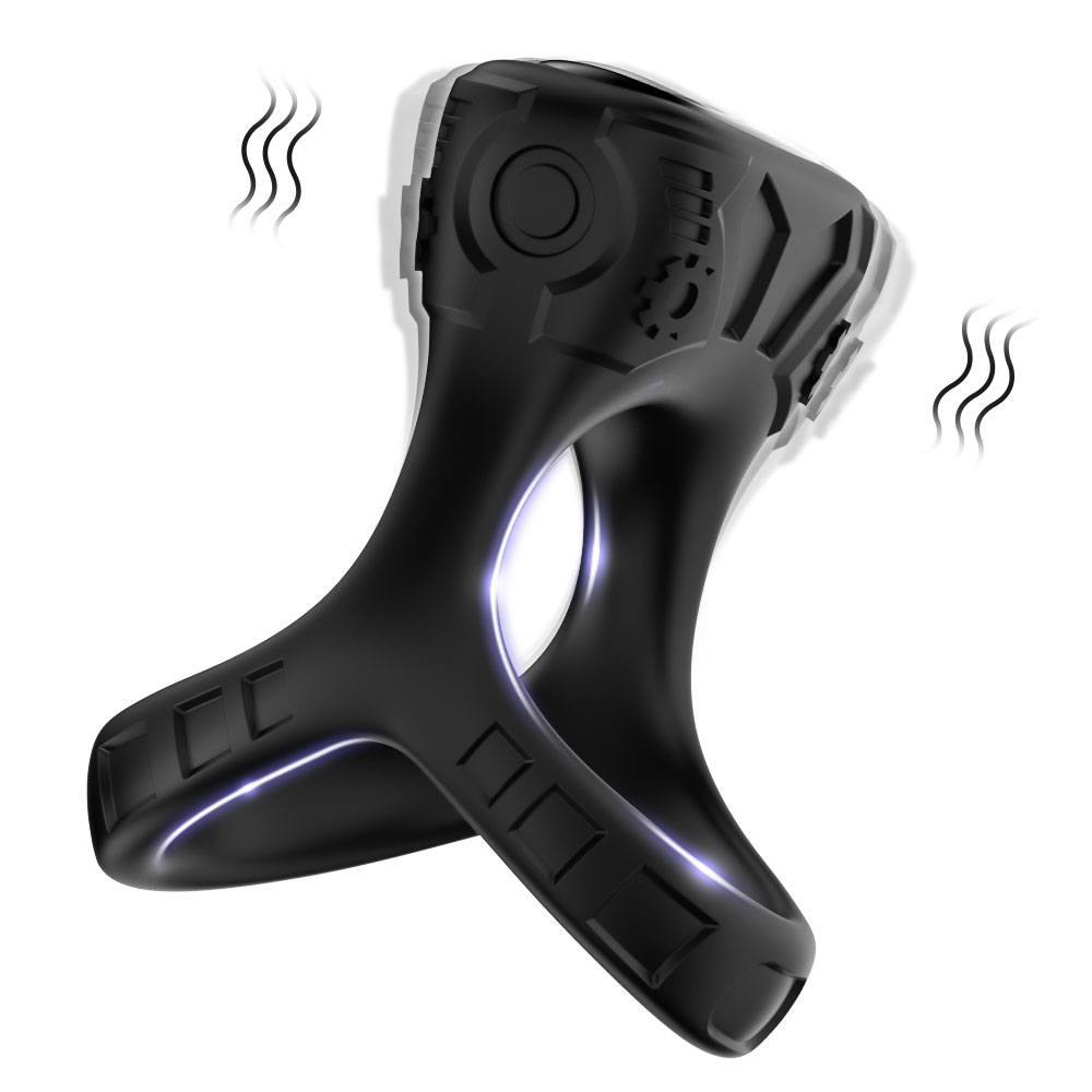 PRIME TOYS Rise Şarjlı Güçlü Titreşimli Su Geçirmez Klitoris Uyarıcı Testis ve Penis Yüzüğü - tdmarketim.com