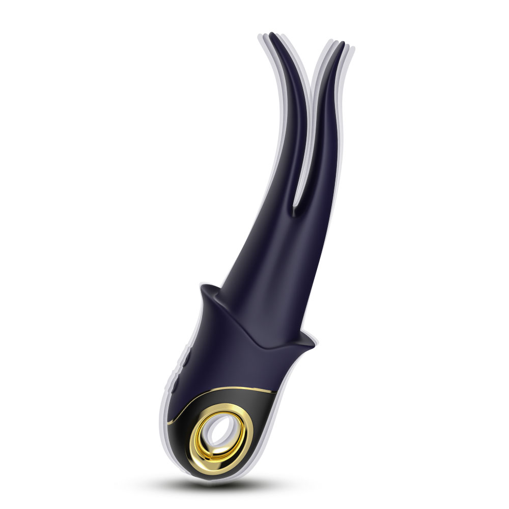 PRIME TOYS Shadow Şarjlı G Nokta ve Klitoris Uyarıcı Yeni Nesil Masaj Vibratör - Mor - tdmarketim.com