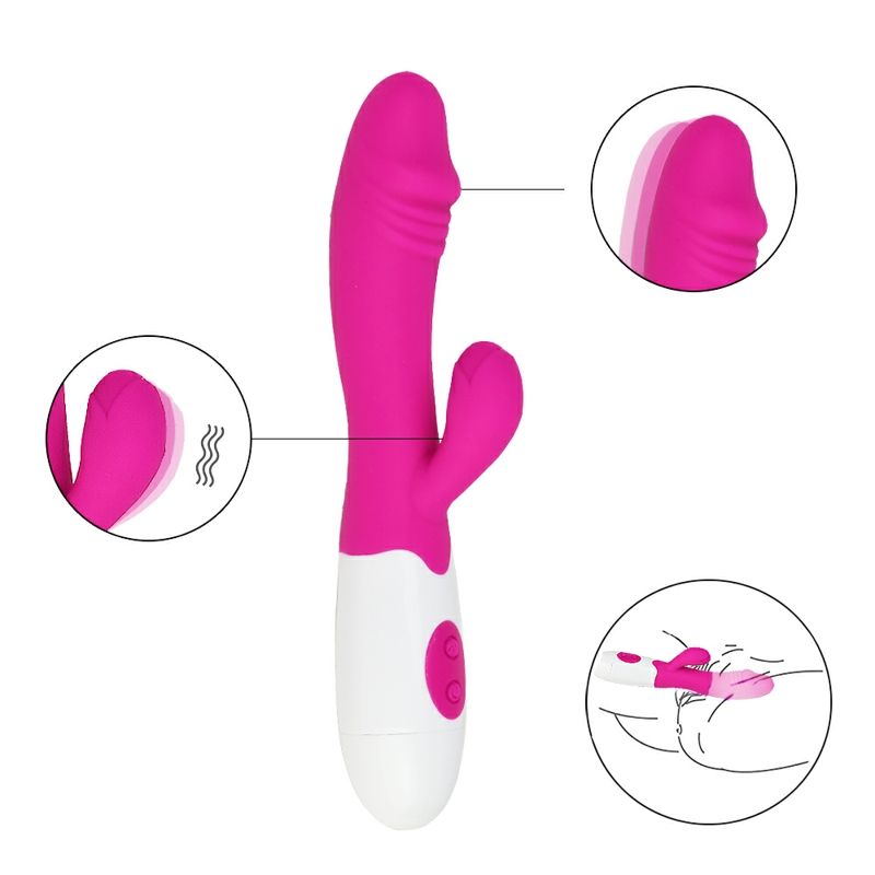 PRIME TOYS Sora Klitoris ve G-Spot Uyarıcı 2 in 1 Rabbit Vibratör - tdmarketim.com