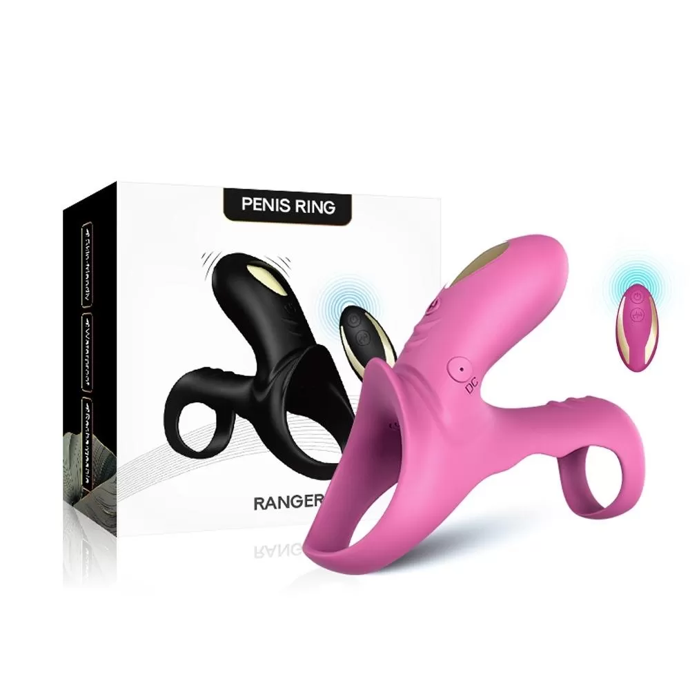 RANGER PRO Klitoris ve G Nokta Uyarıcı Testis ve Penis Halkası - Pembe - tdmarketim.com