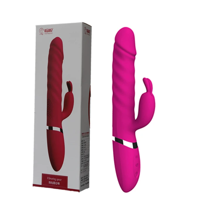 Rebecca Tavşan Vibratör Çift Motorlu USB Şarjlı - Mor - tdmarketim.com