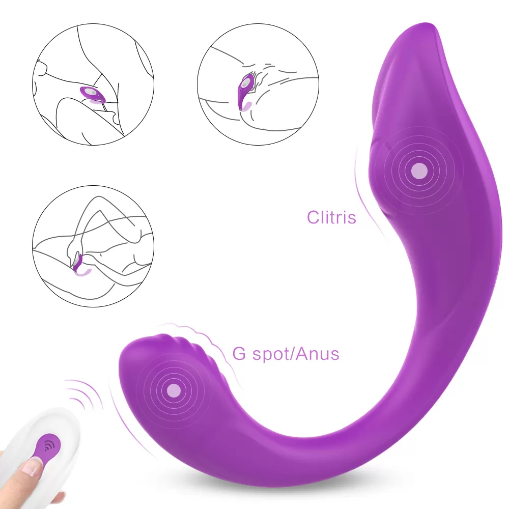 RIBBON RCT Kablosuz Kumandalı Kıkırdaklı Anal Vajinal Uyarıcı Giyilebilir Vibratör - tdmarketim.com