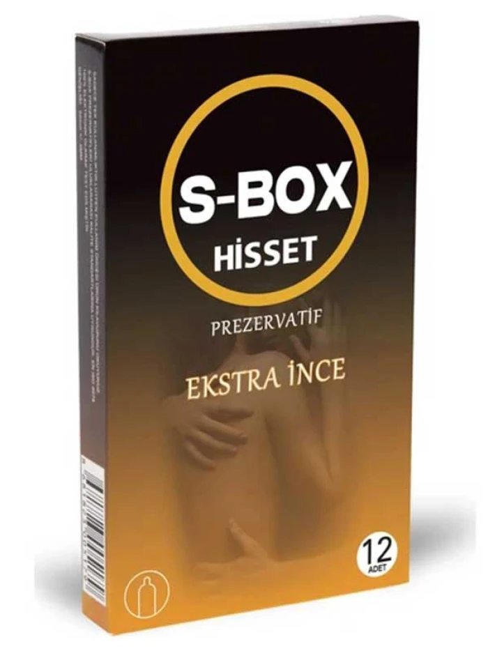 S-Box Ekstra İnce Prezervatif 12li Güvenli ve Konforlu Korunma - tdmarketim.com