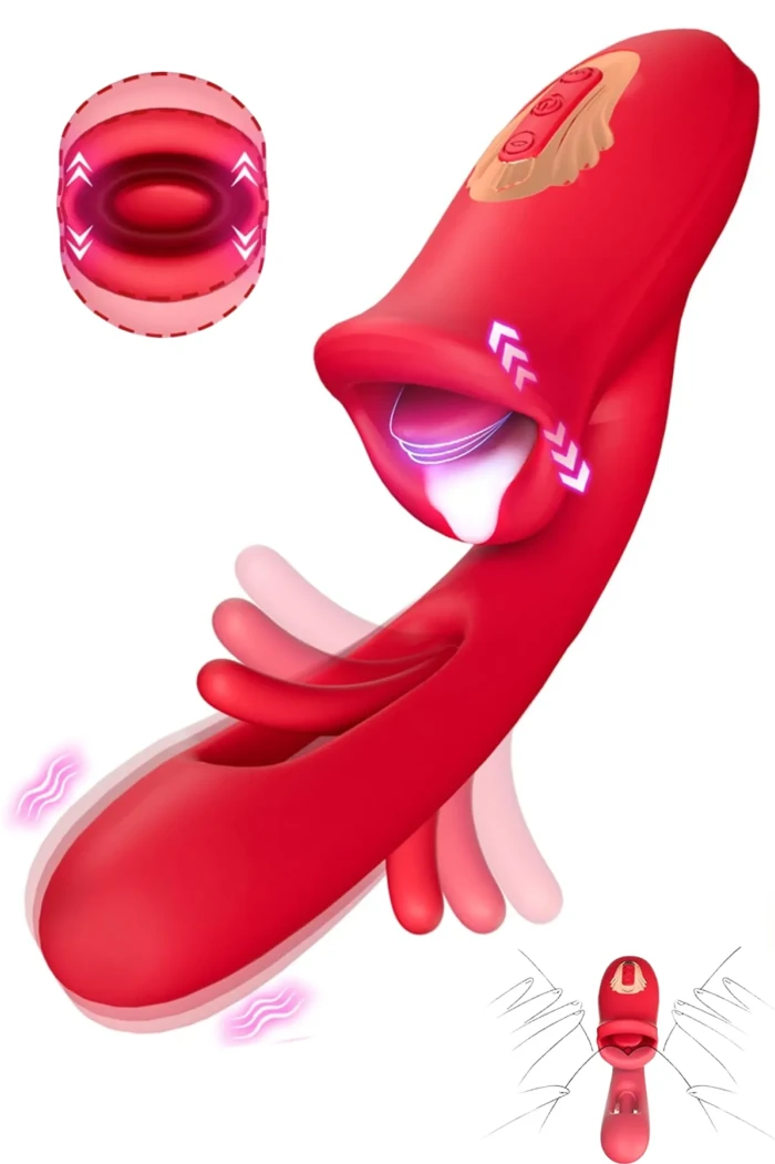 Şarjlı Klitoris ve G Nokta Uyarıcı Oral Vibratör TD Market - tdmarketim.com